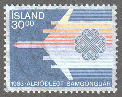 Iceland Scott 580 Used - Click Image to Close